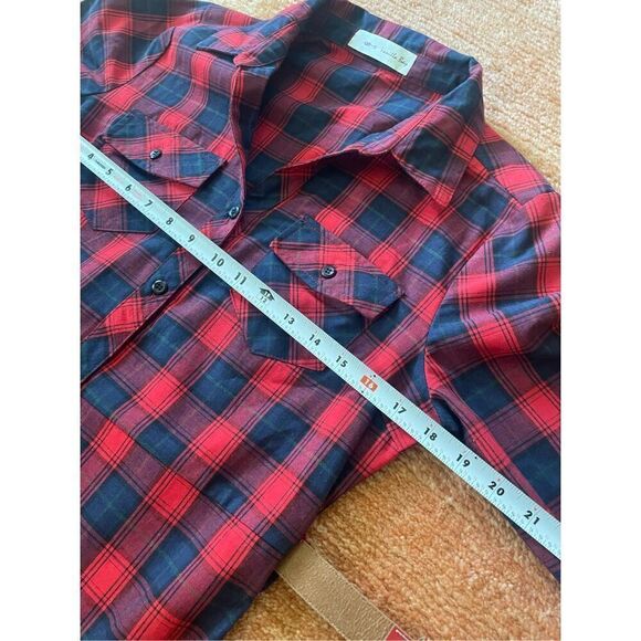 NWOT Vanilla Bay Plaid Button Down Shirt Dress - Picture 3 of 8